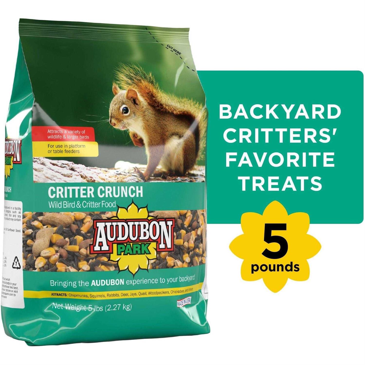 Audubon Park Critter Crunch Wild Bird Food