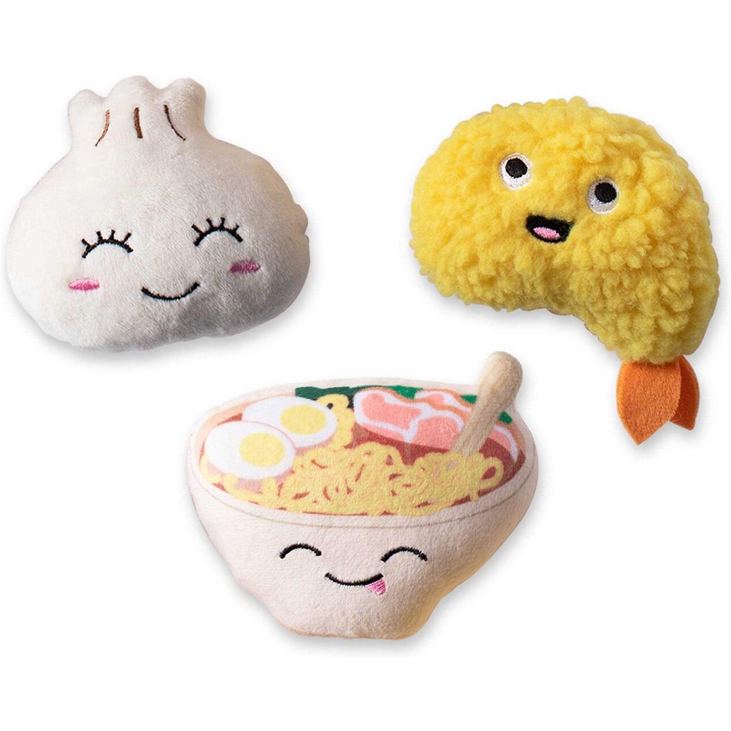 Fringe Studio Plush Dog Toy Set Soy Into You