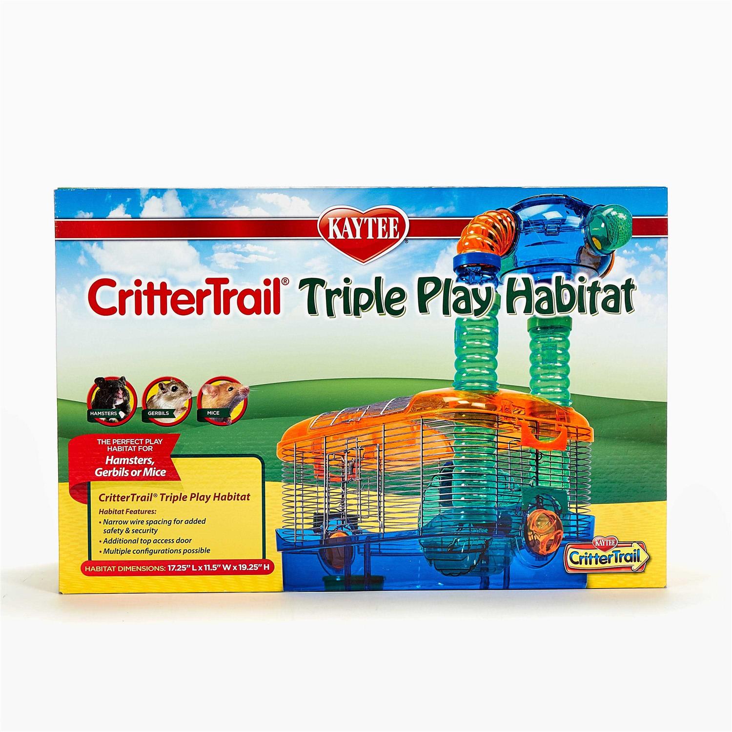 Kaytee Critter Trail Triple Play Habitat