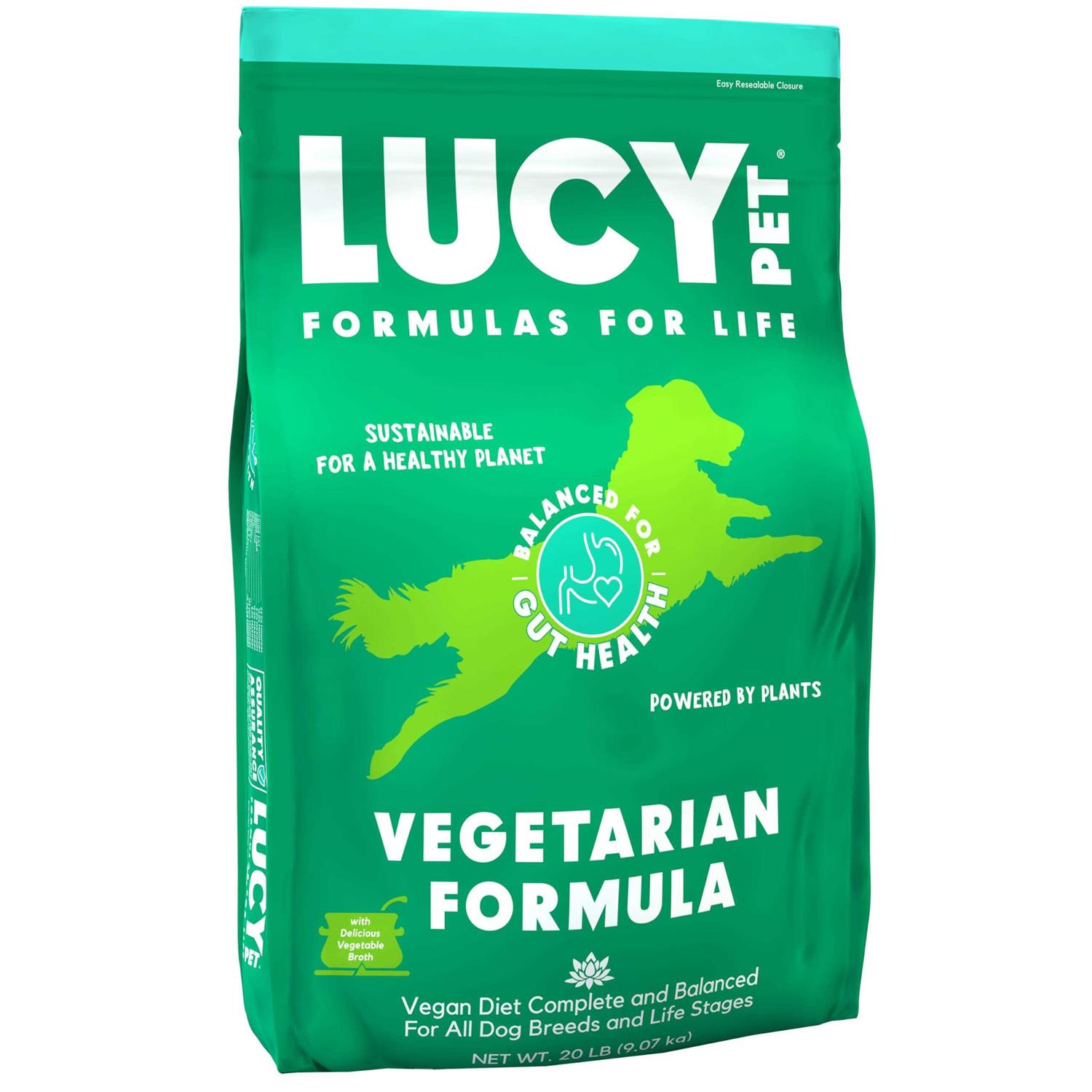 Lucy Pet Products Vegetarian Formula Dry Dog Food