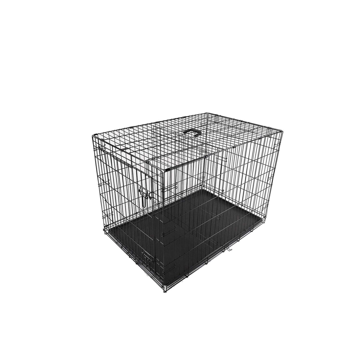 M-Pets Voyager 1-Door Folding Dog Crate