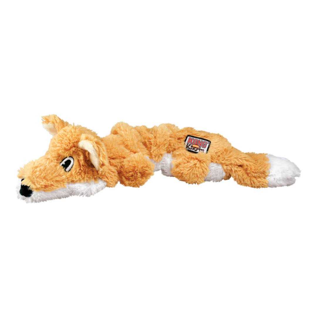 KONG Scrunch Knots Squirrel Dog Toy
