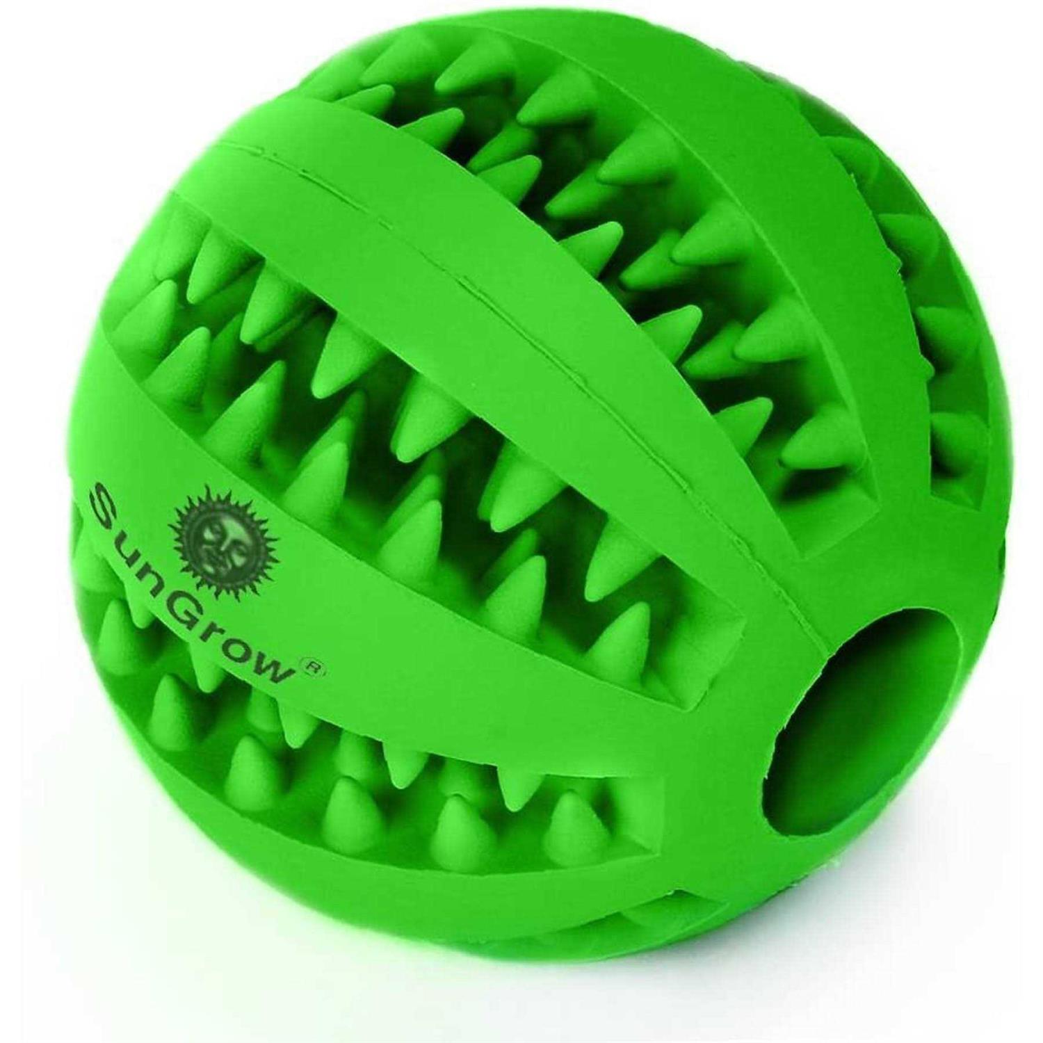 SunGrow Teething Treat Chew Ball for Rabbit Ferret Guinea Pig