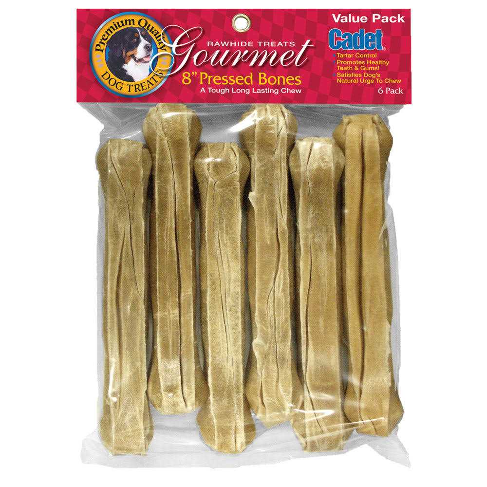 Cadet Pressed Rawhide Bones