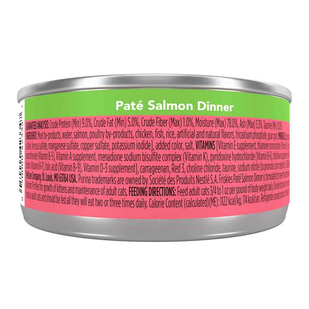 Friskies Pate Wet Salmon Dinner Cat Food