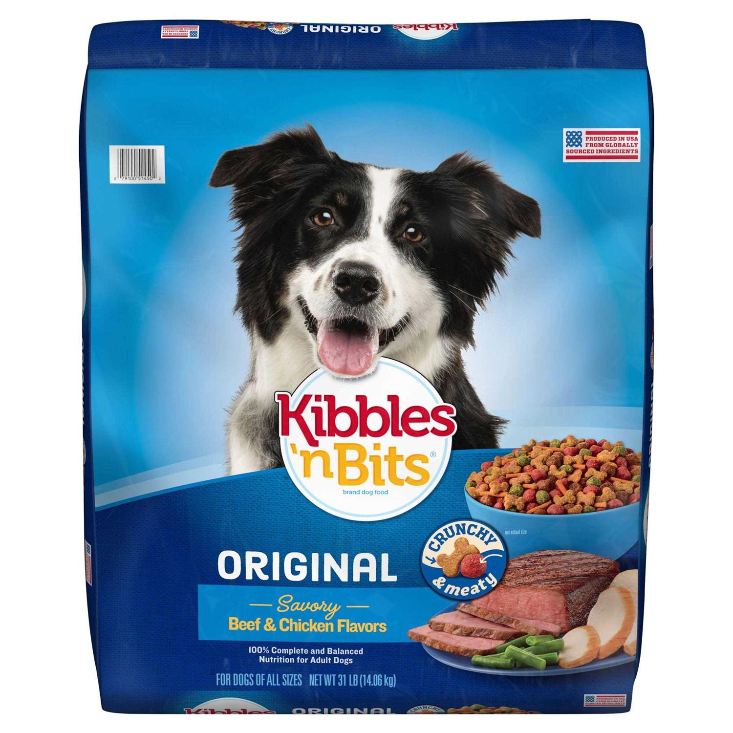 Kibbles ‘n Bits Original Beef & Chicken Dry Dog Food