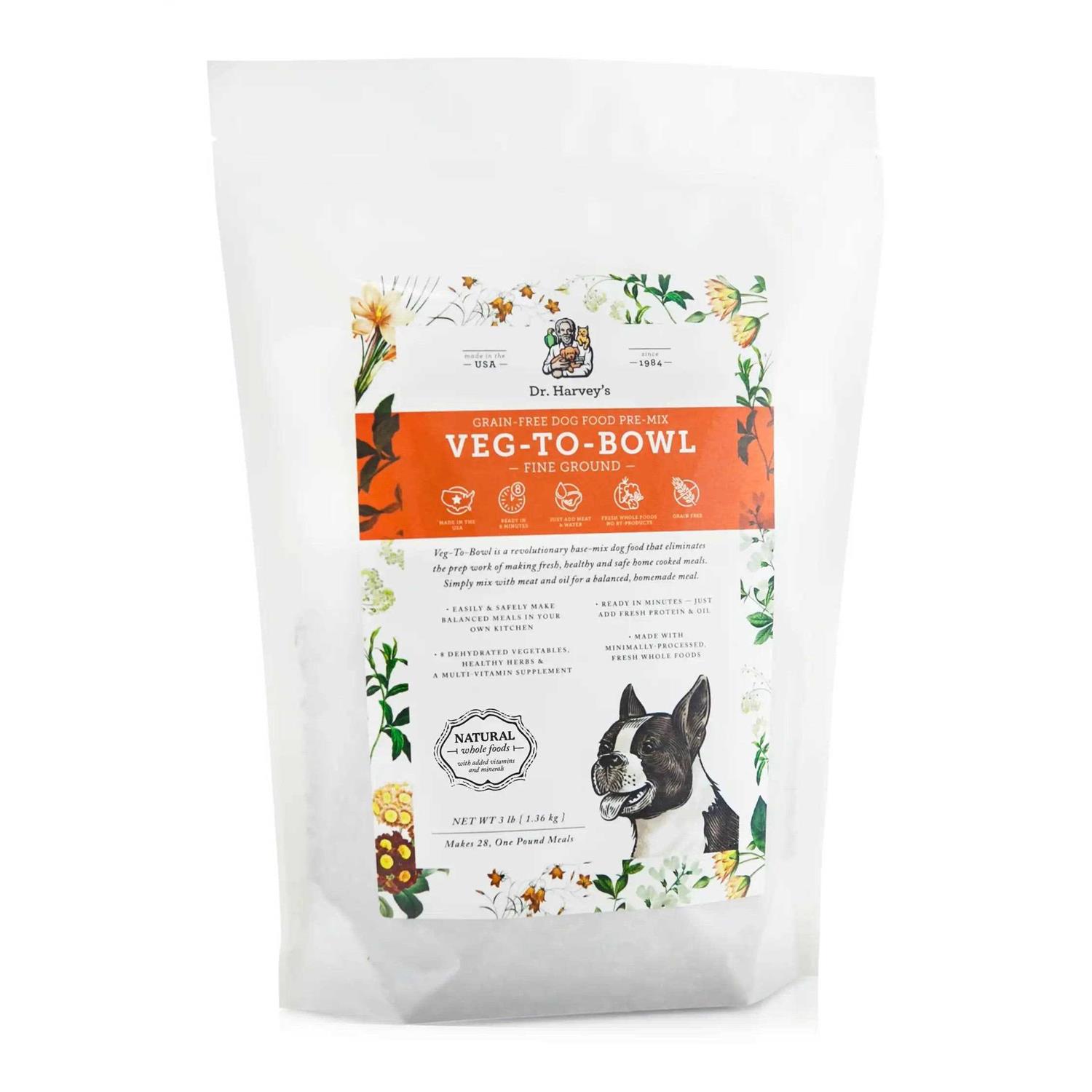 Dr. Harvey&s Veg to Bowl Fine Ground Dog Food