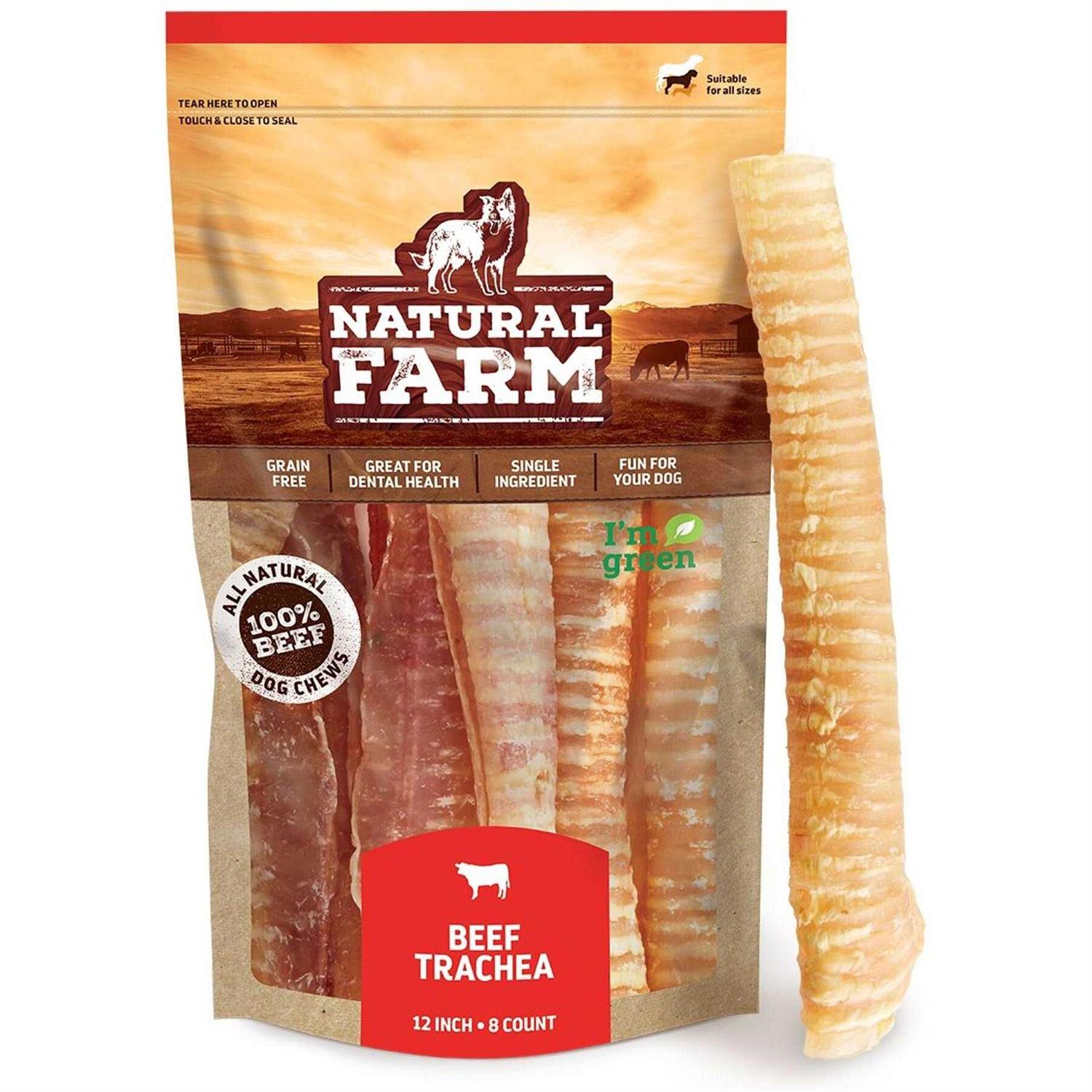 Natural Farm top premium Beef Trachea Dog Chews