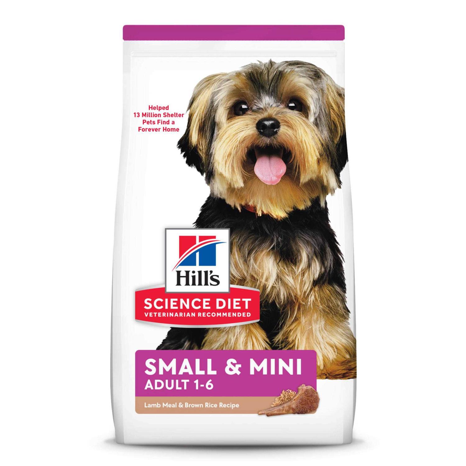 Hill’s Science Diet Adult Small Meal Rice Dry Dog Food