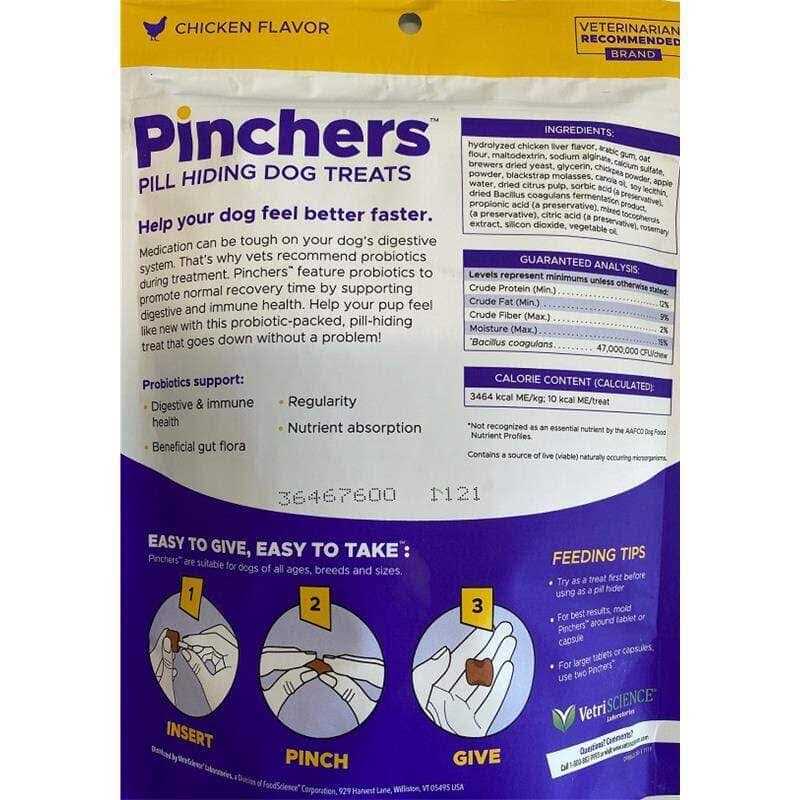 VetriScience Pinchers Pill Hiding Dog Treats