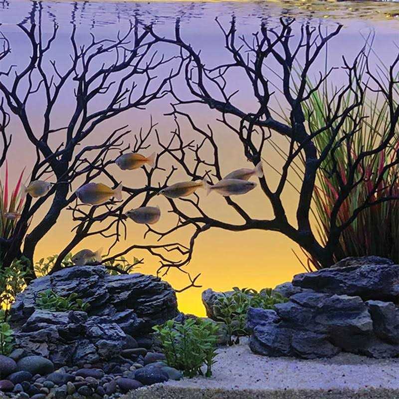 cURRENT USA Manzanita Branch 22-inch Tall with Weighted Base