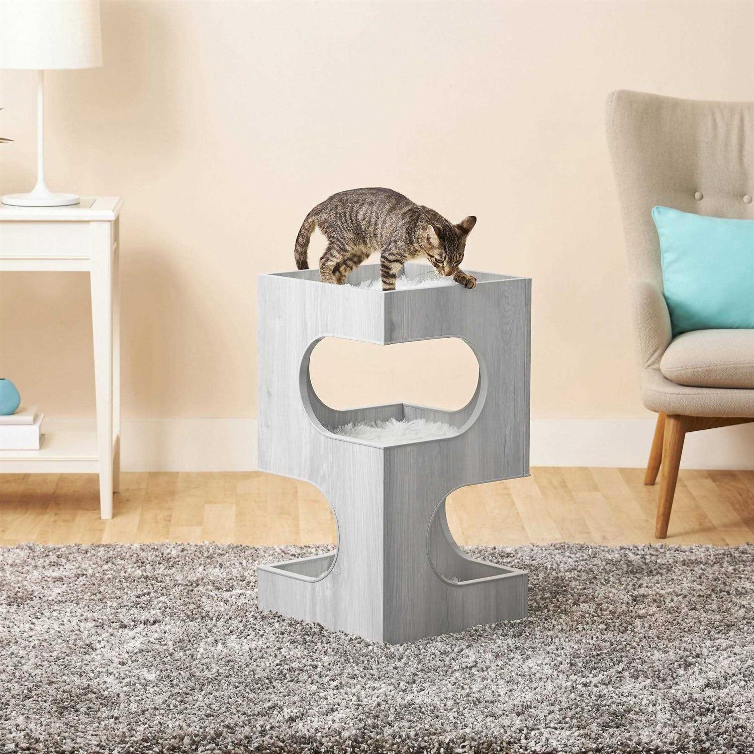 Frisco 28-in Modern Cat Tree Condo