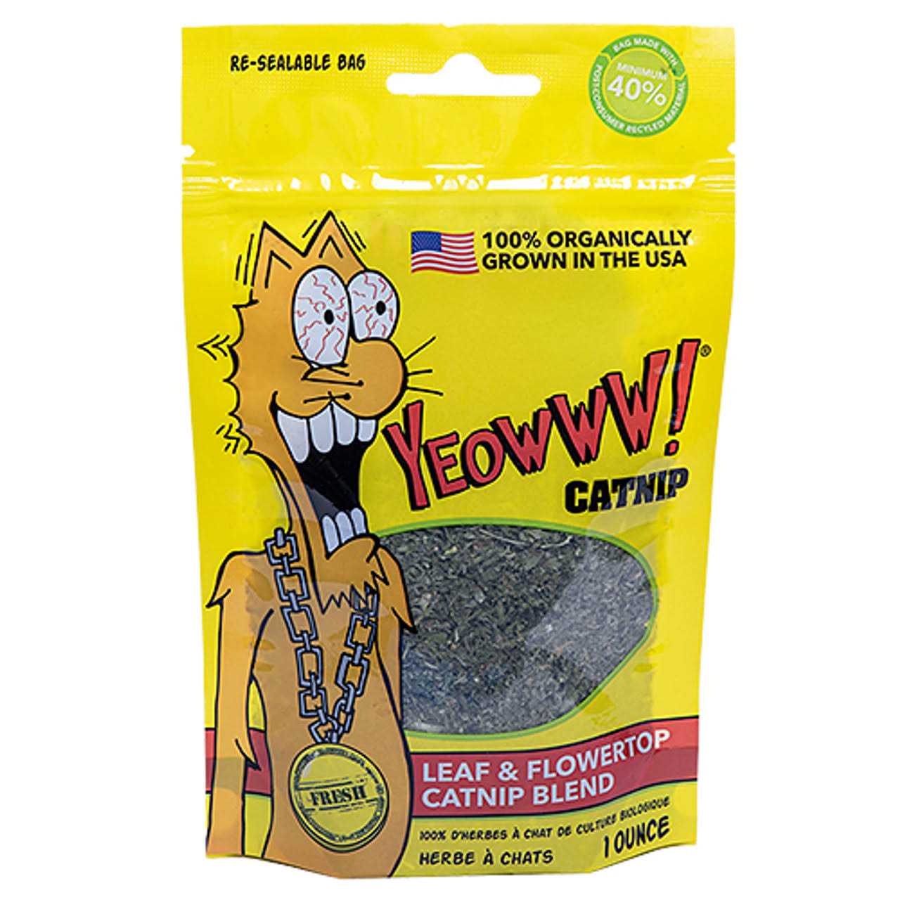 Yeowww! Catnip