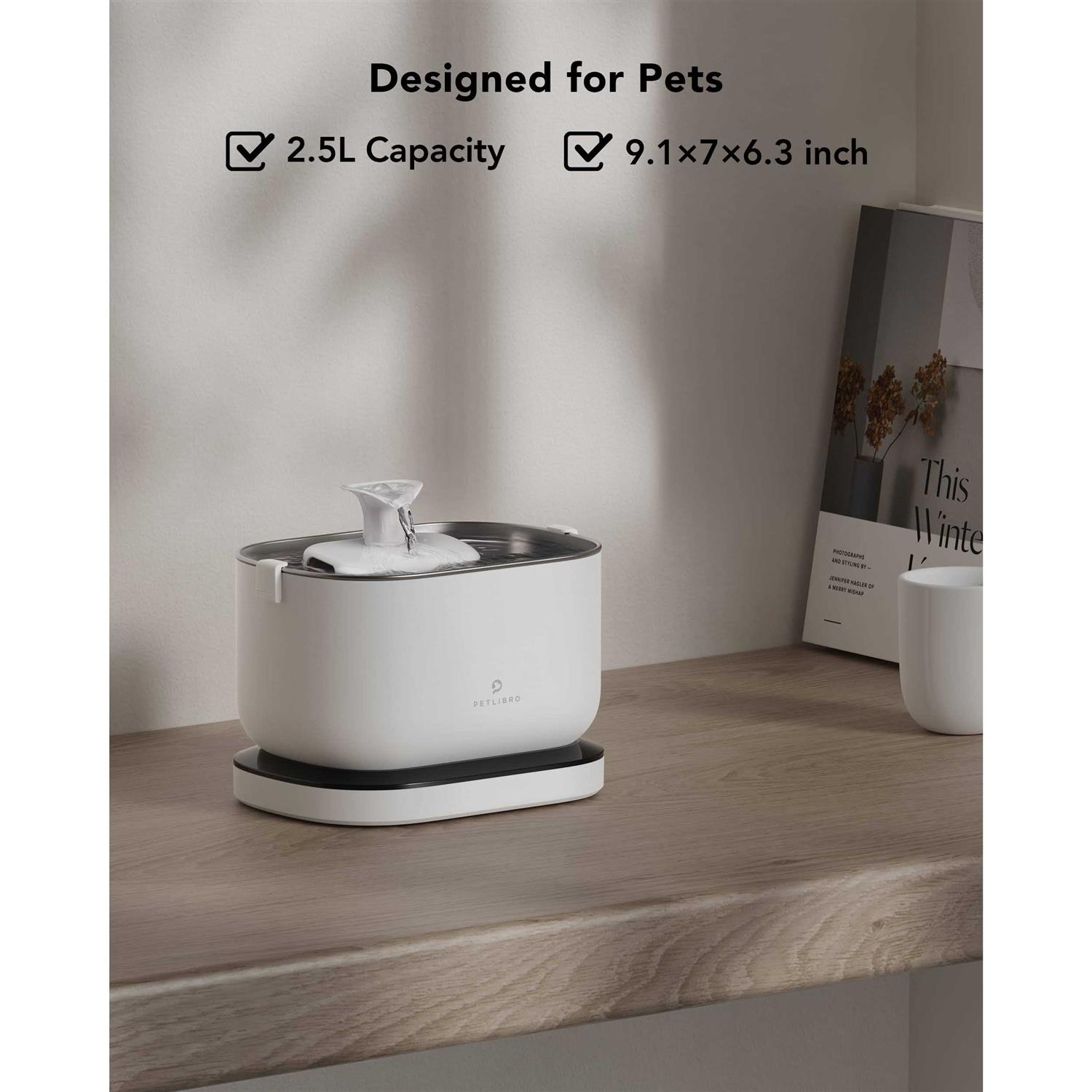 Petlibro Dockstream Battery Operated Cat Water Fountain