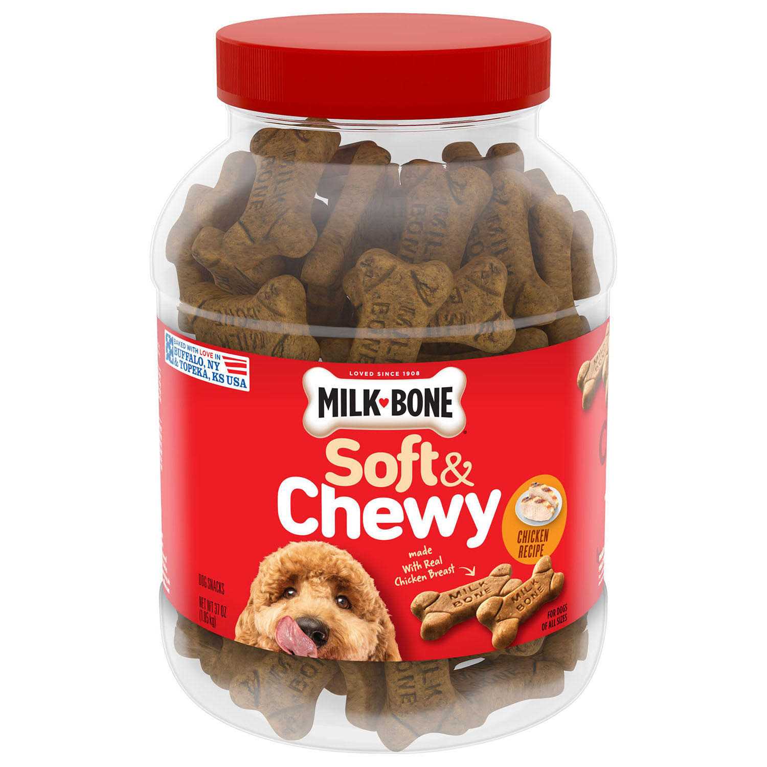 Milk-Bone Soft & Chewy Dog Treats Chicken