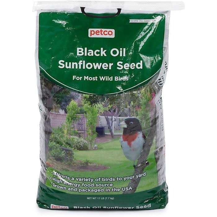 Petco Black Oil Sunflower Seed Wild Bird Food