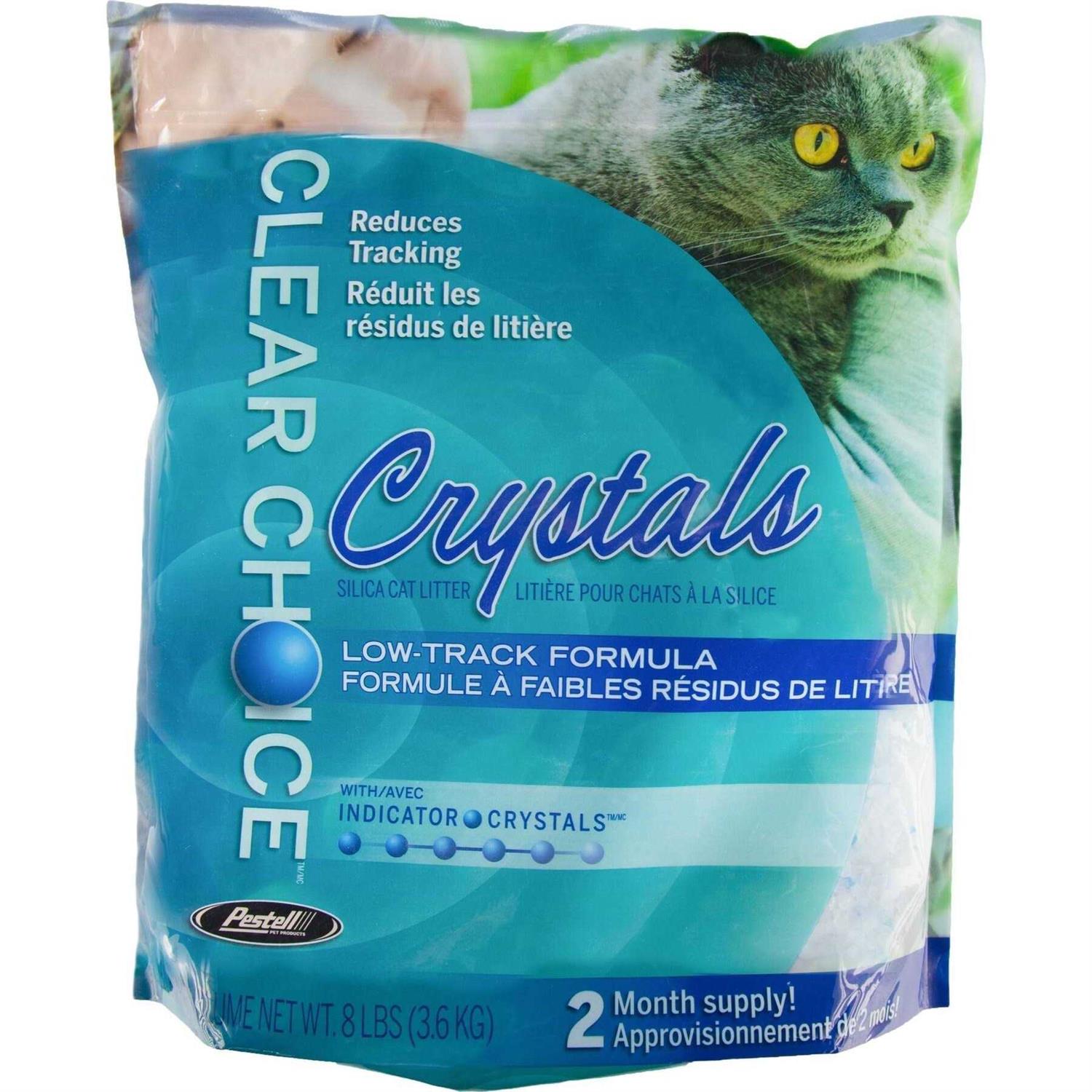 Clear Choice Silica Crystals Cat Litter