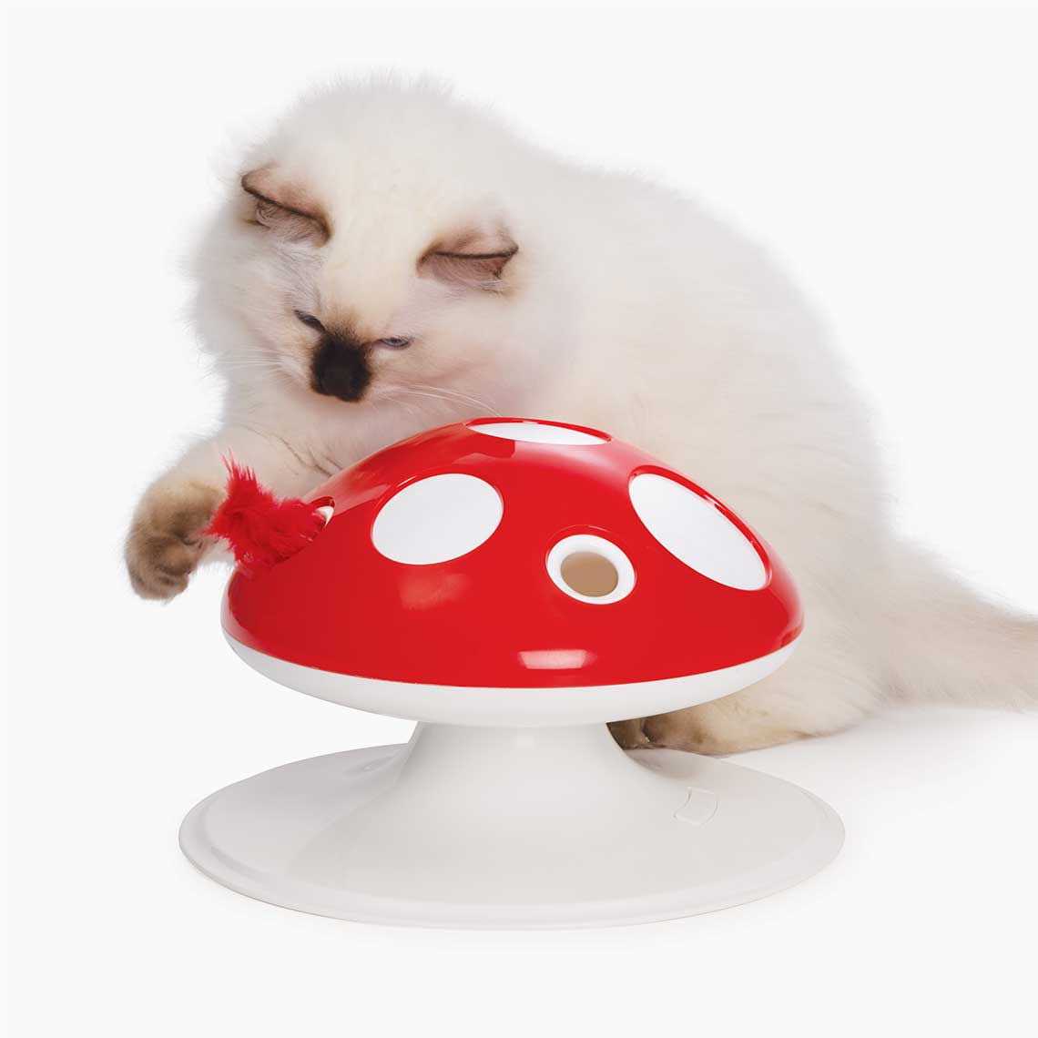 Catit Senses Mushroom Interactive Cat Toy