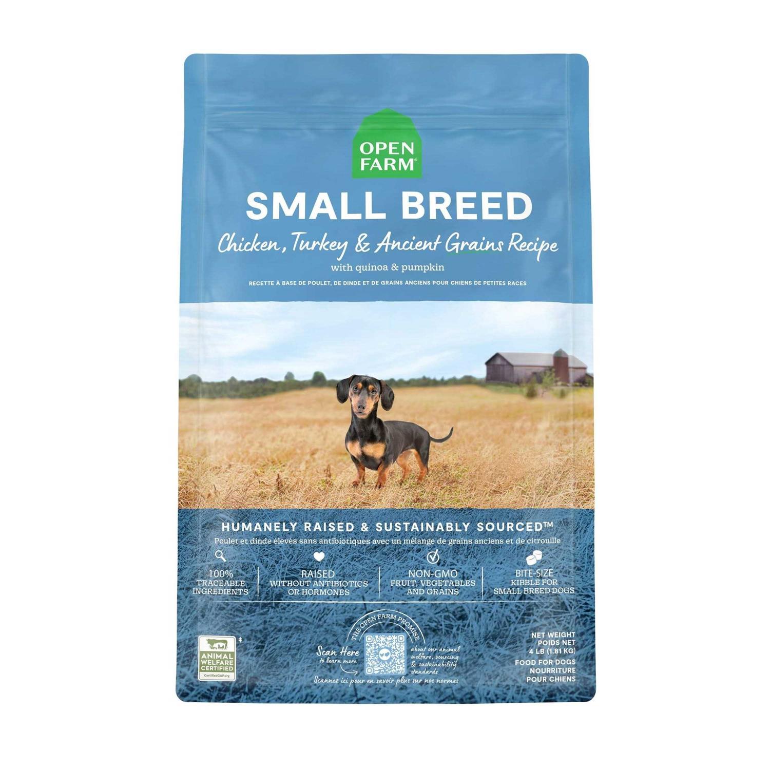 Open Farm Small Breed Ancient Grains Dry Dog Food
