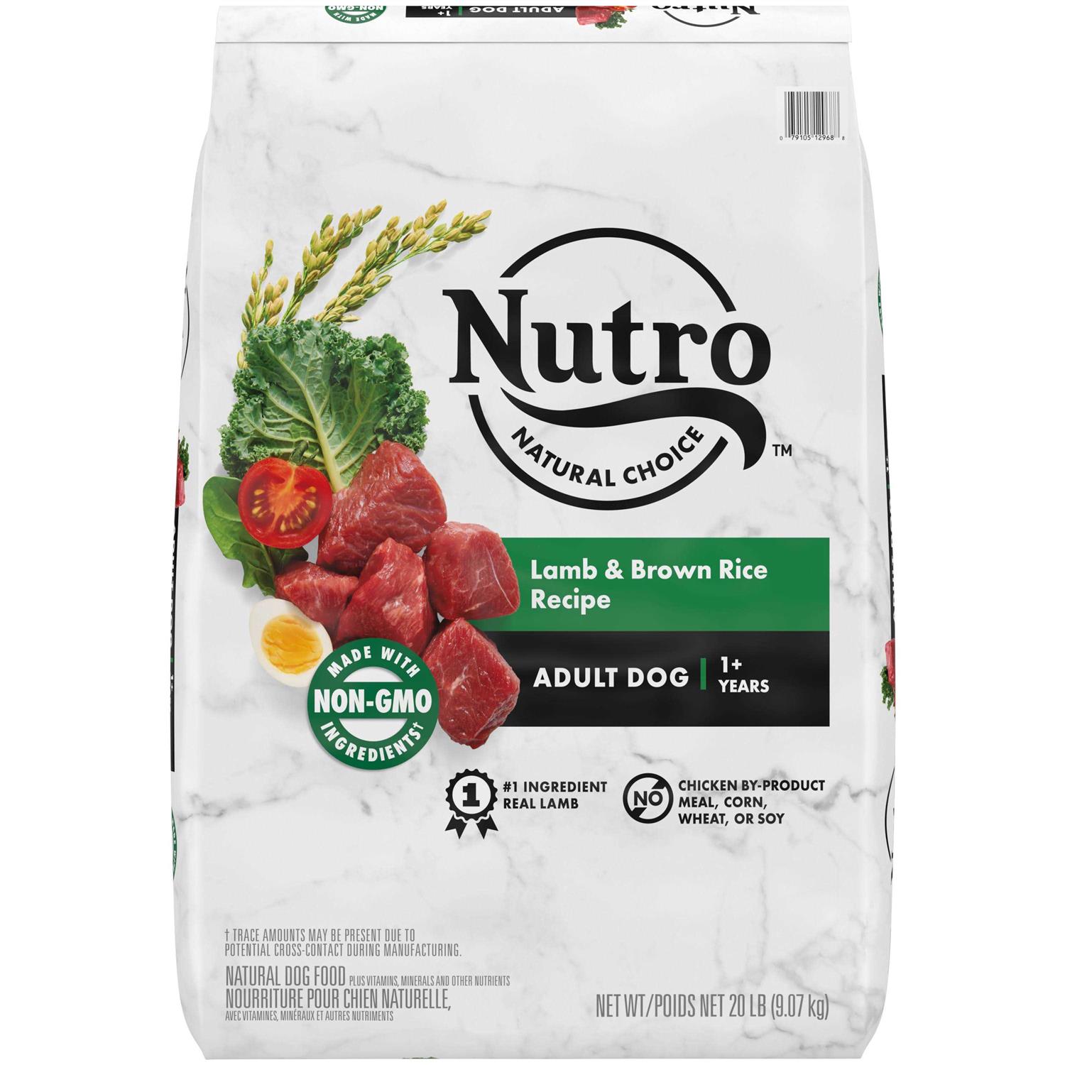 Nutro Natural Choice Adult Lamb & Brown Rice Recipe Dry Dog Food