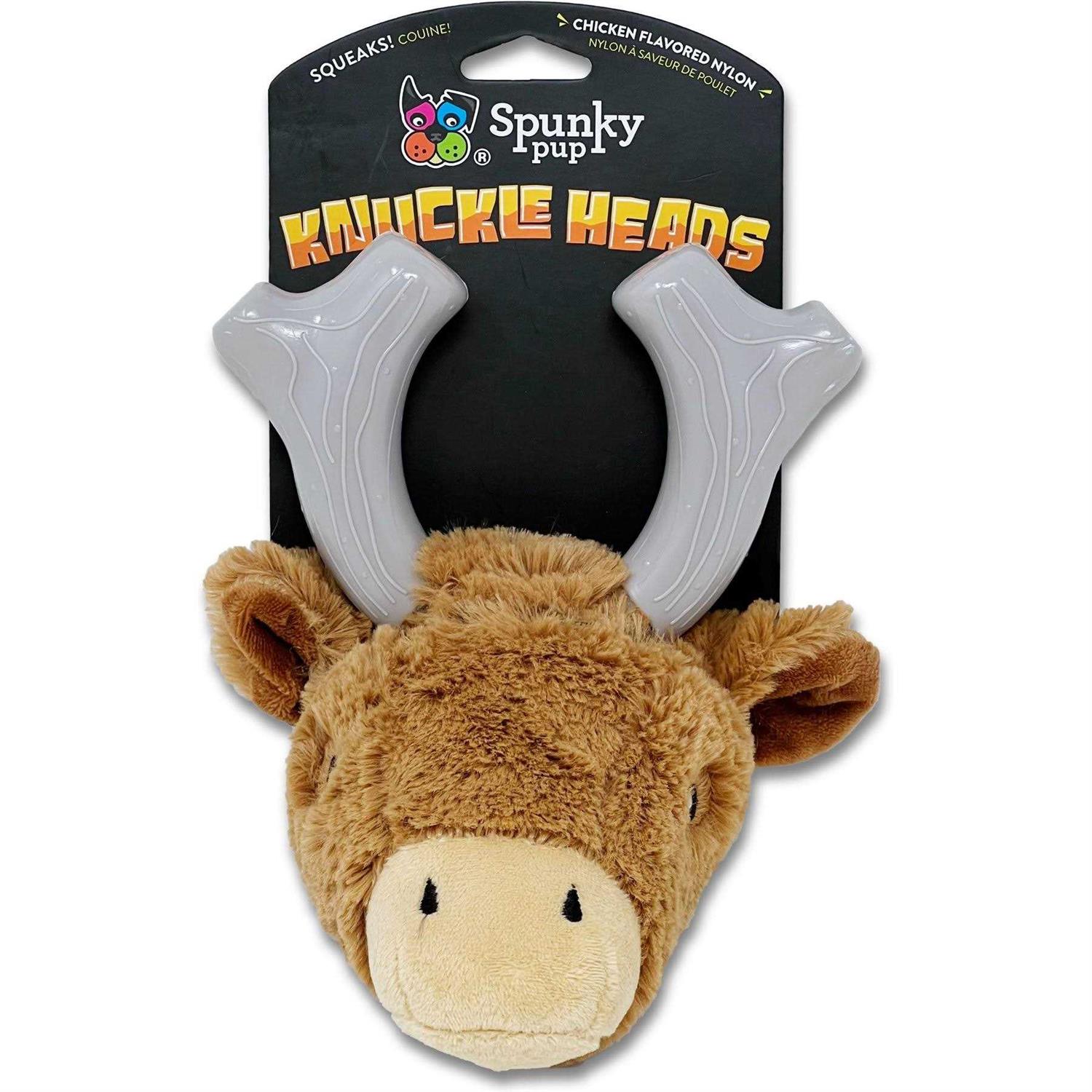 Spunky Pup Knuckleheads Deer Dog Toy