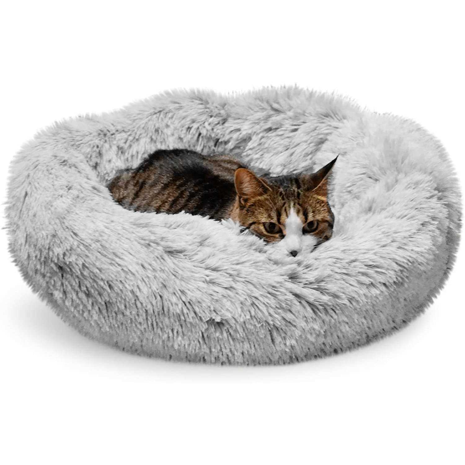 Whiskers & Friends Cat Bed Cat Beds for Indoor Cats Small Bed
