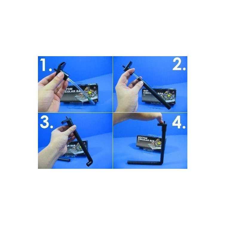 CORISRX BEST OF YOUR LIFESTYLE Undergravel filteration Bottom circular Bar Under Gravel FilterTube