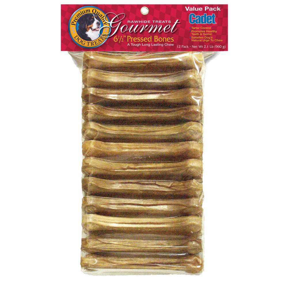 Cadet Pressed Rawhide Bones