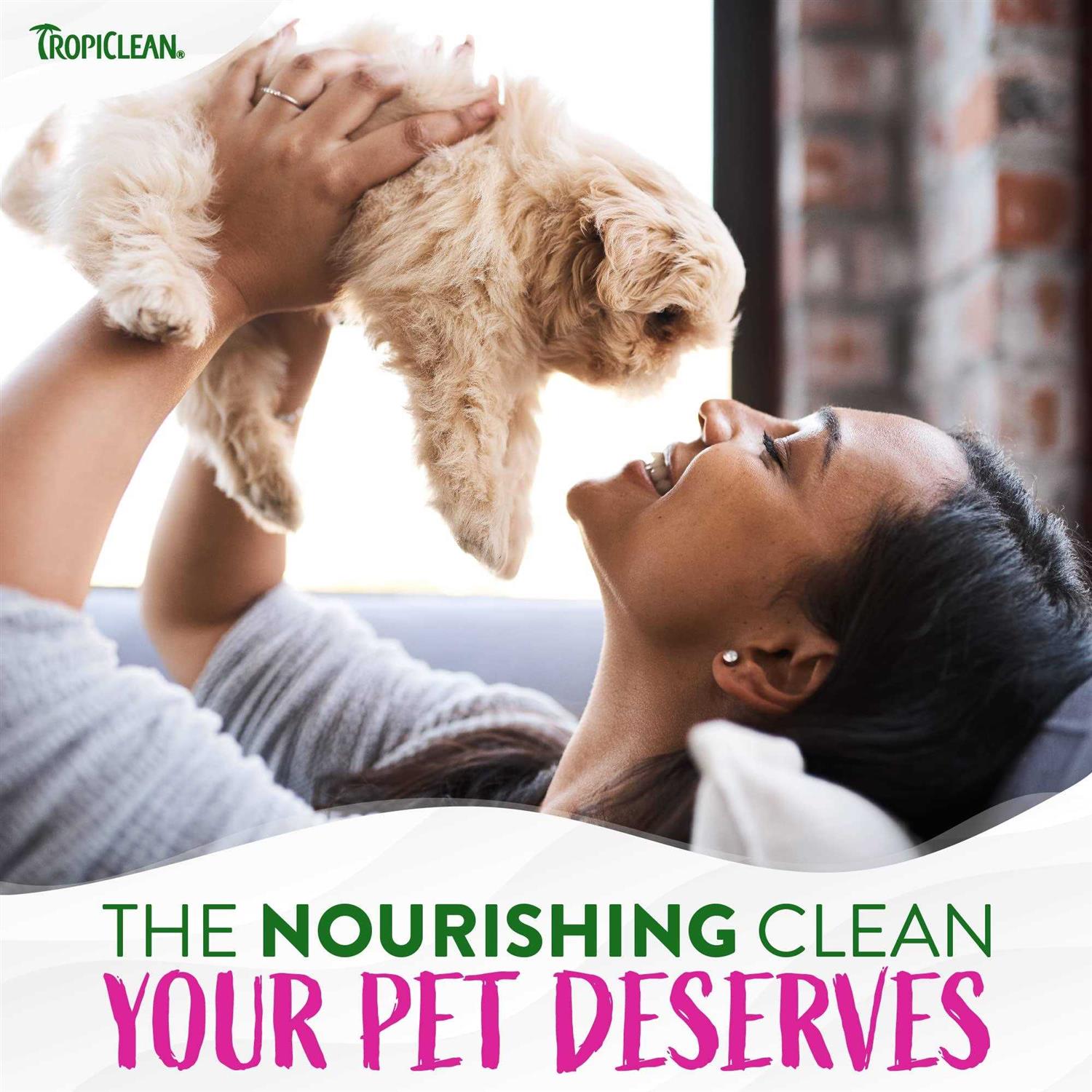 Tropiclean Waterless Shampoo Deep Cleaning