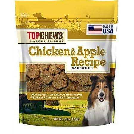 Top Chews Chicken & Apple Recipe 100% Natural Dog Treats
