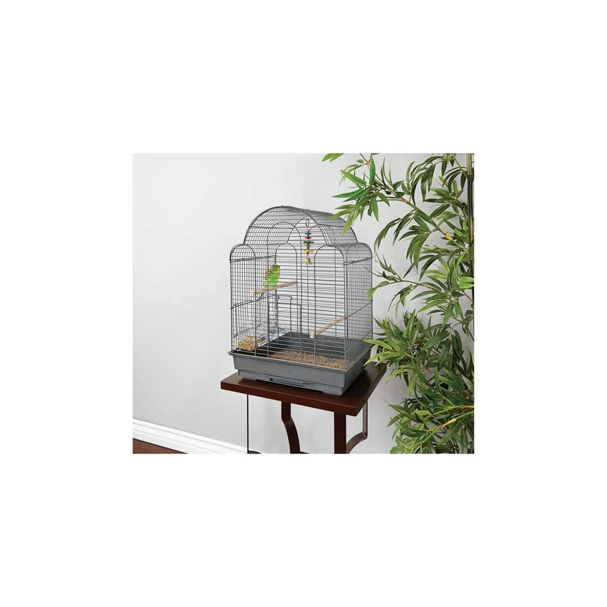 You & Me Parakeet Scallop Top Cage