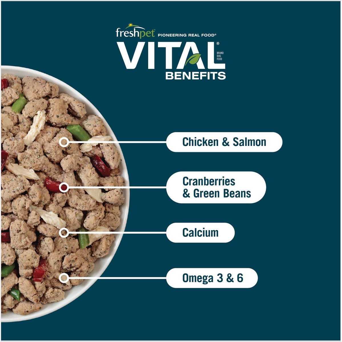 Freshpet Vital Benefits Joint Health All Life Stage Fresh Dog Food