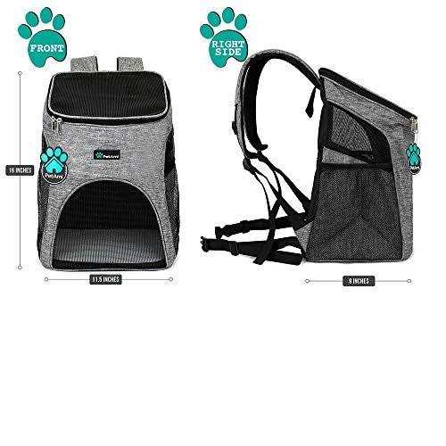 PetAmi Premium Pet Carrier Backpack for Small Cats and Dogs