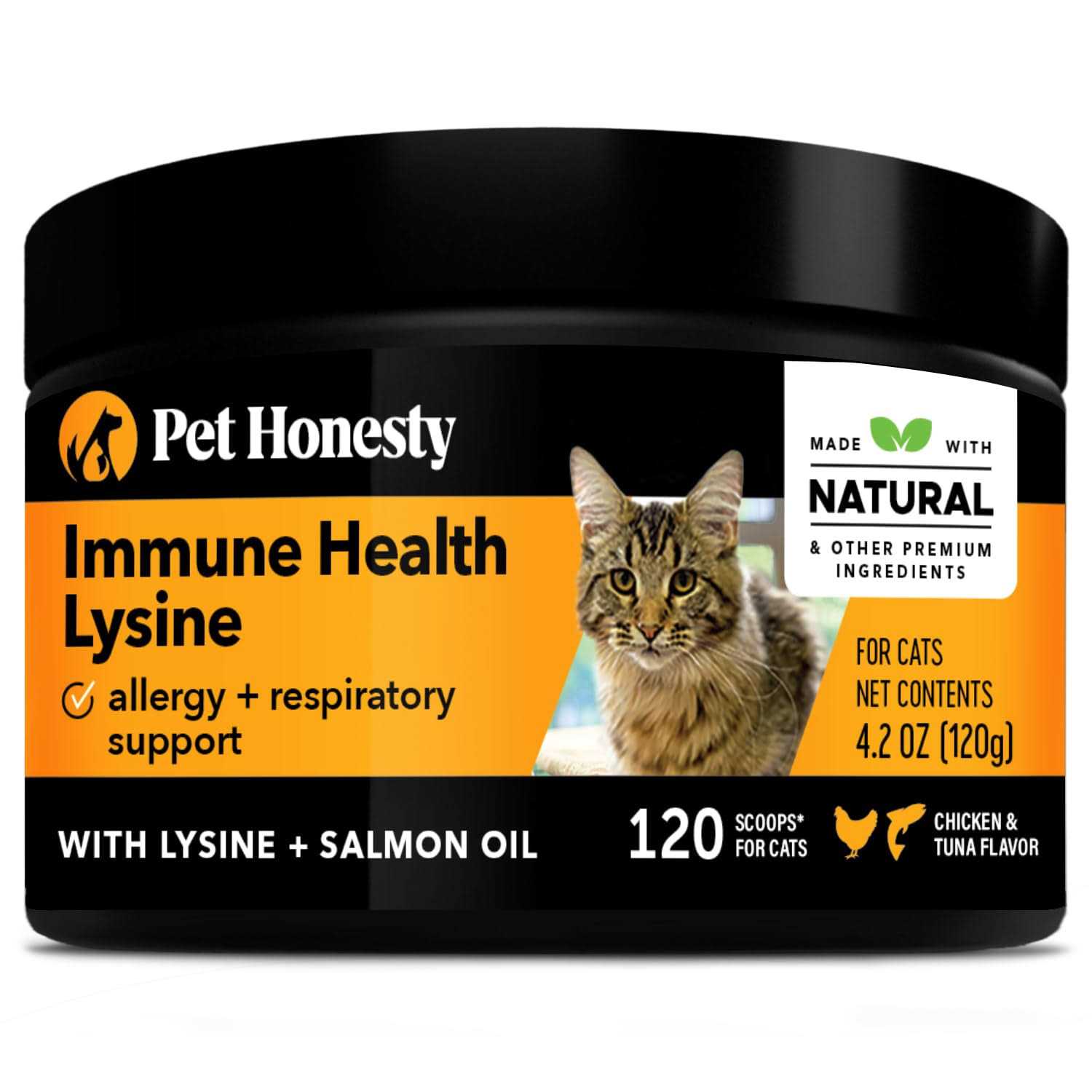 Pet Honesty Immune Health Lysine Powder Cat Supplement