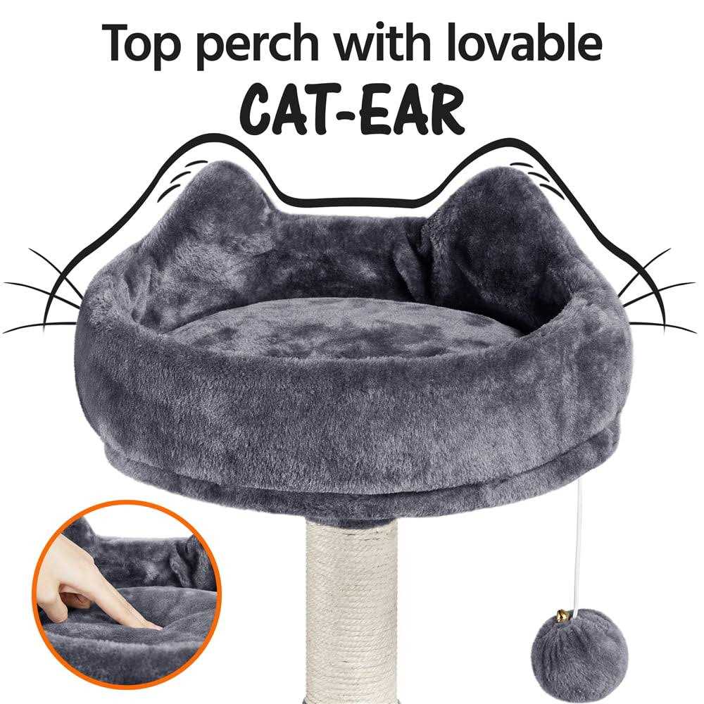 Yaheetech 54.5 inch Cat Tree Tower with Scratching Posts