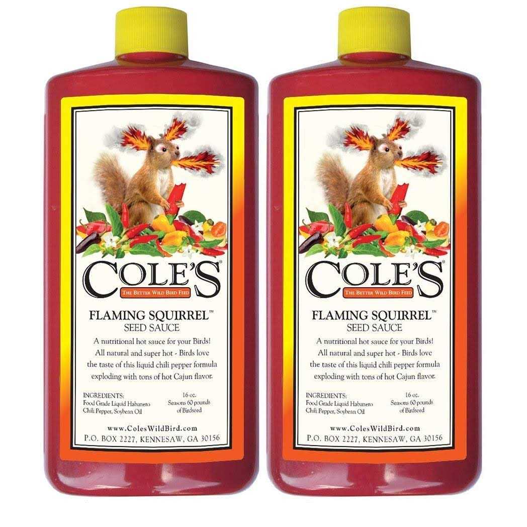 Cole’s Flaming Squirrel Seed Sauce
