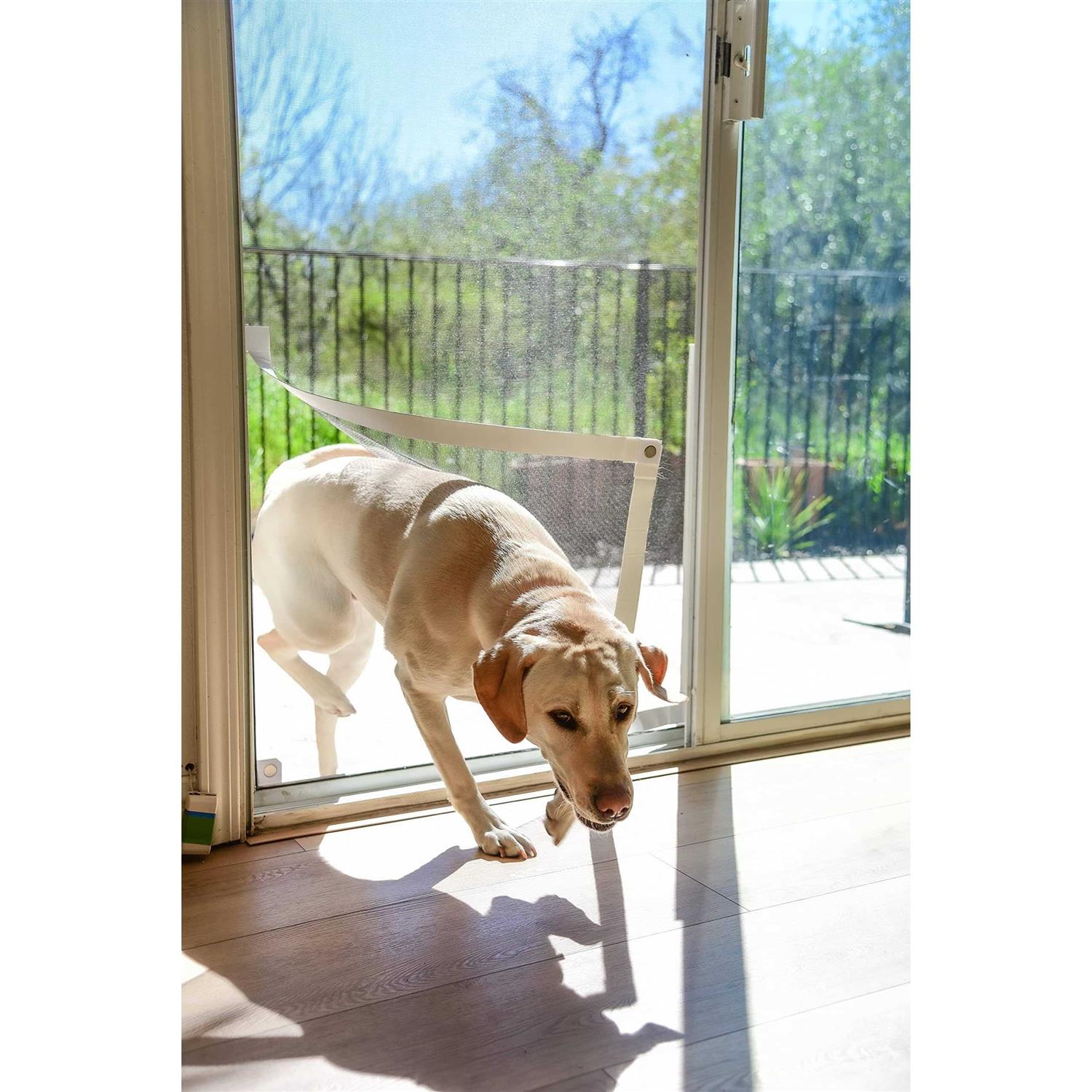 PetDoors.com Screen Pet Door Conversion Kit Doggie Door for Screen Door Patio Screen