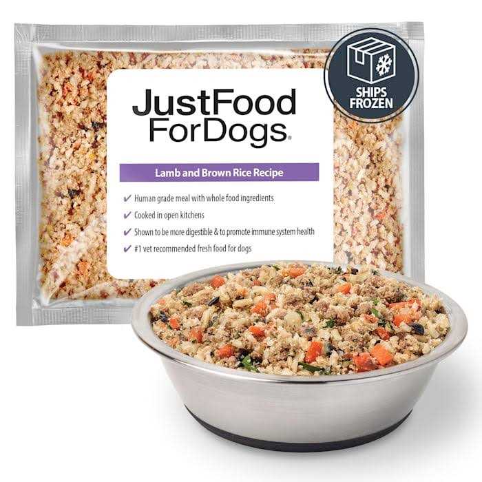 JustFoodForDogs Daily Diets Rice Frozen Dog Food