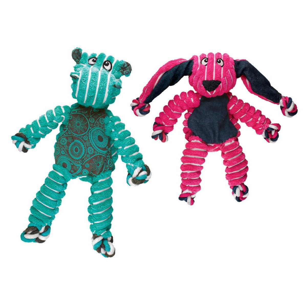 KONG Floppy Knots Fox Dog Toy