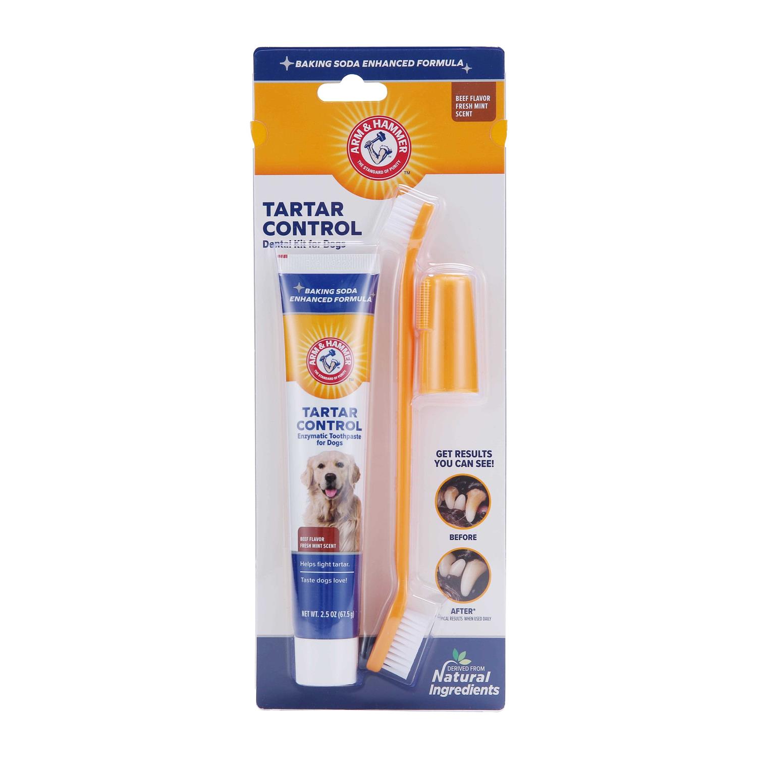 Arm & Hammer Tartar Control Kit for Dogs