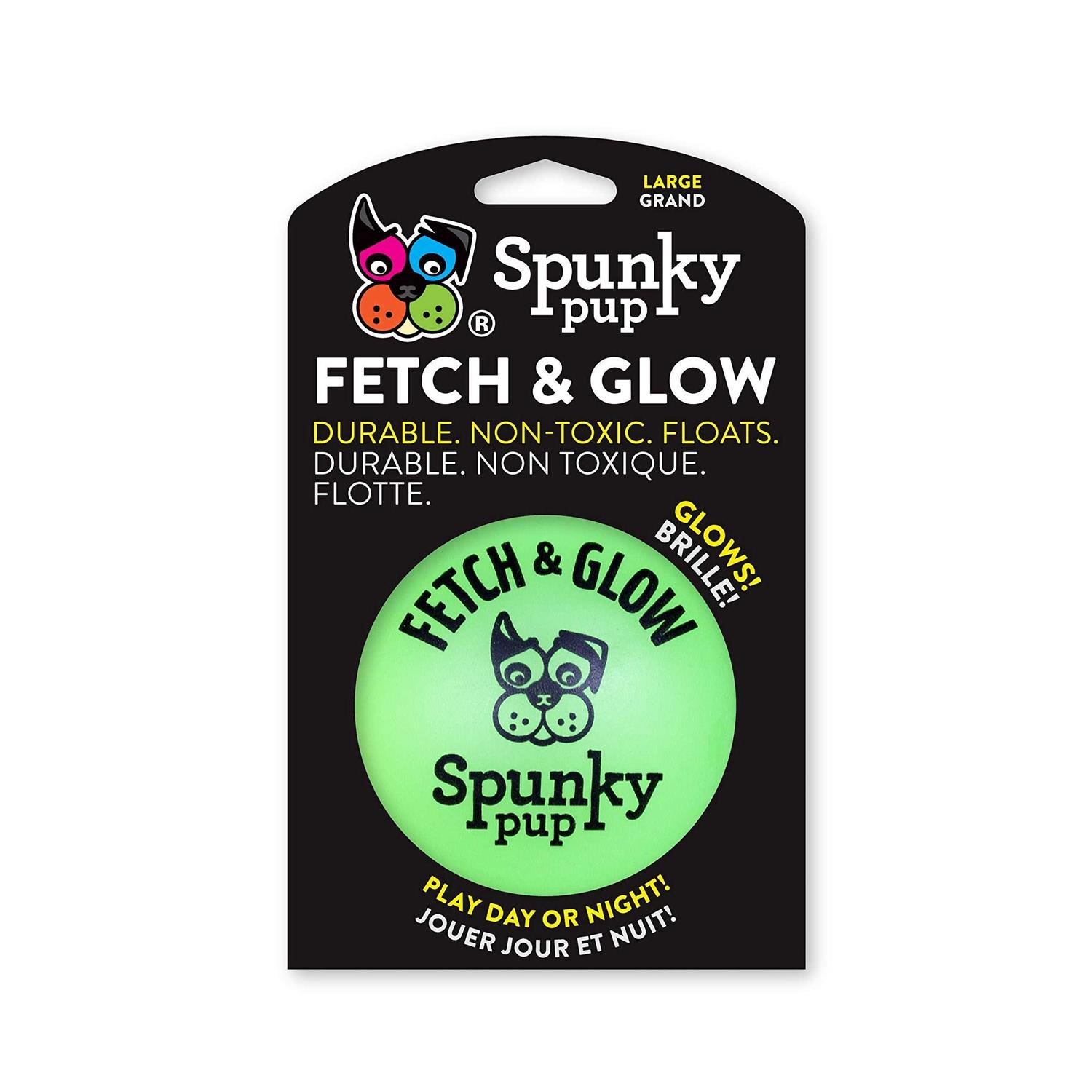 Spunky Pup Fetch Glow Ball