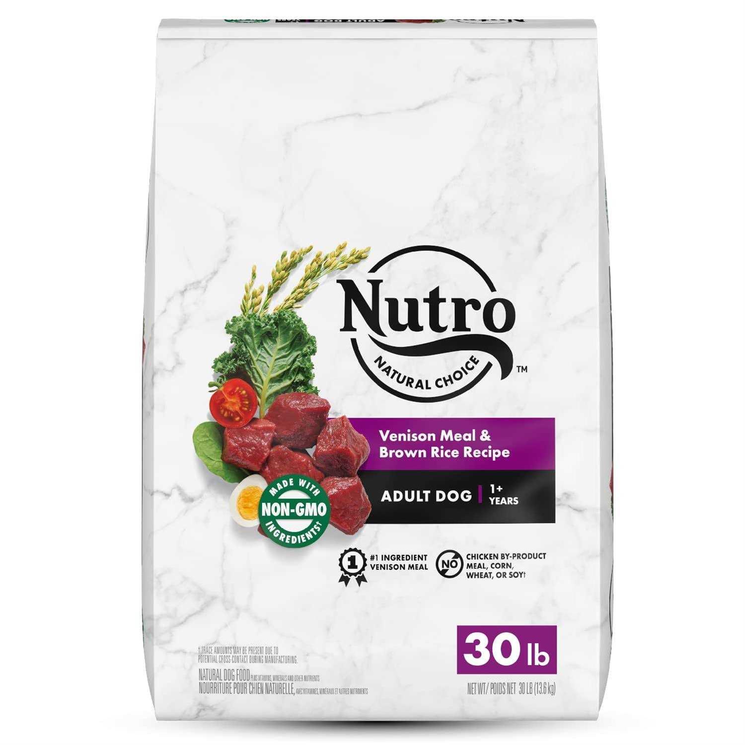 Nutro Natural Choice Adult Venison Meal & Brown Rice Recipe Dry Dog Food