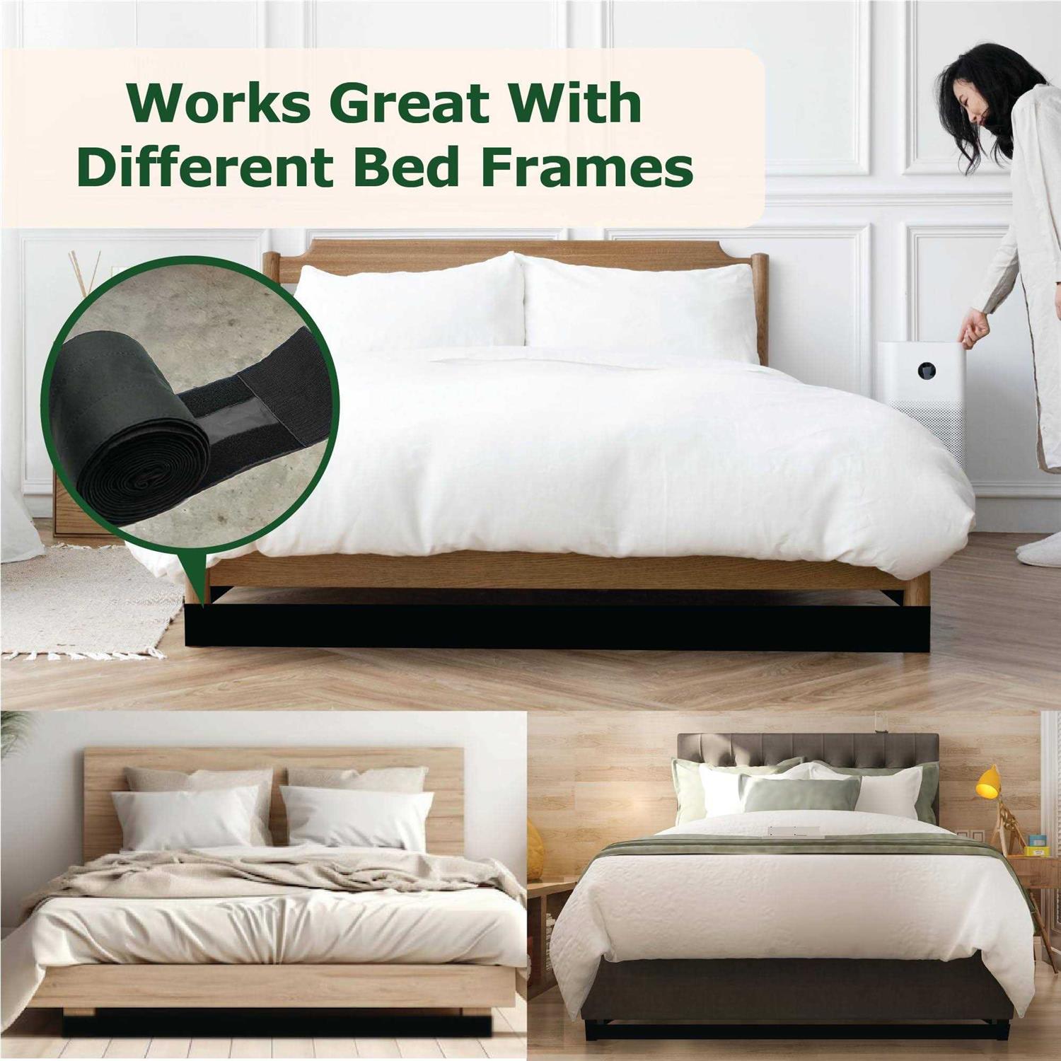 ecohomes under bed blocker for pets under the bed gap blocker keeps out toys, pet dogs and cats from going underneath your