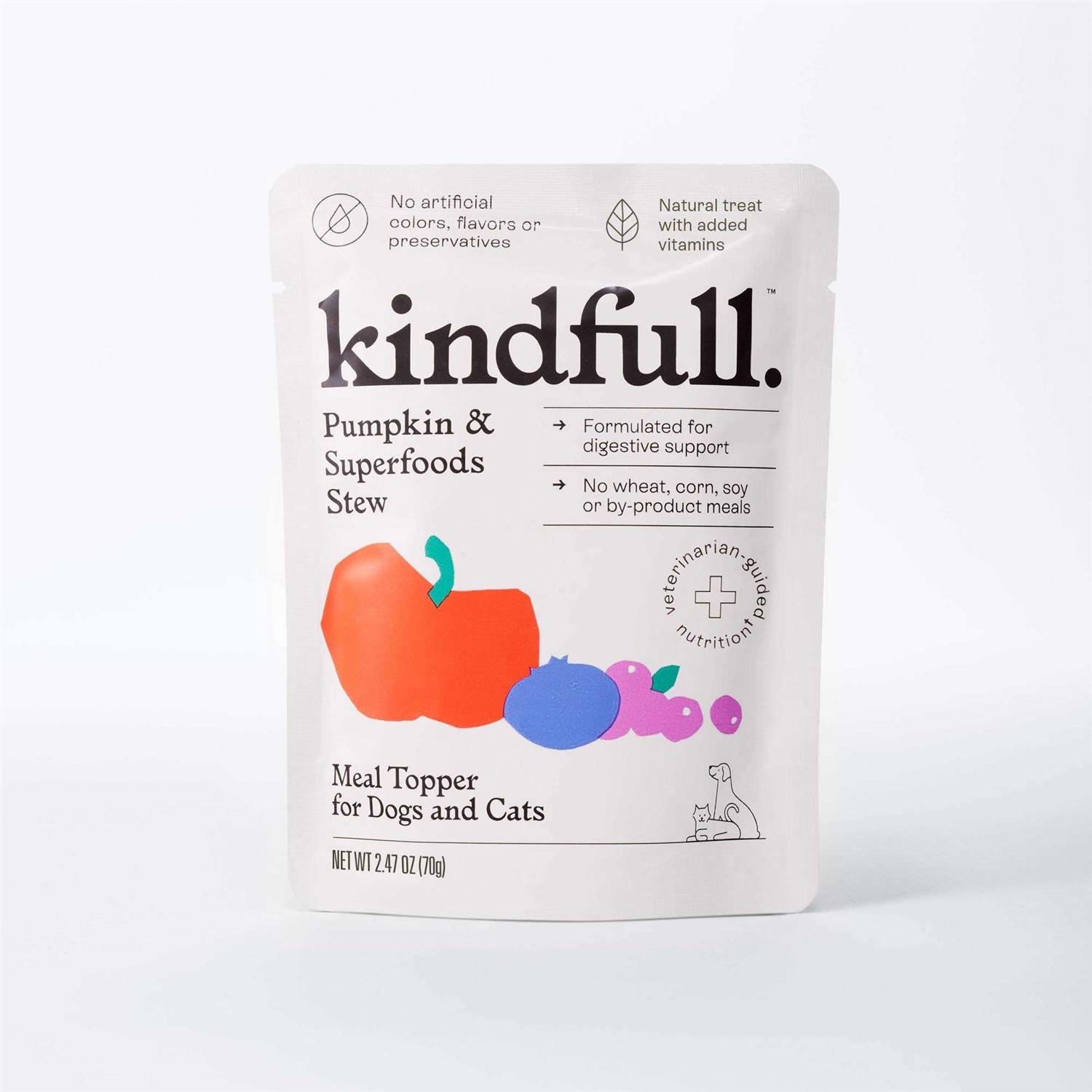 Kindfull Pumpkin & Superfood Puree Pouch Dog Treat