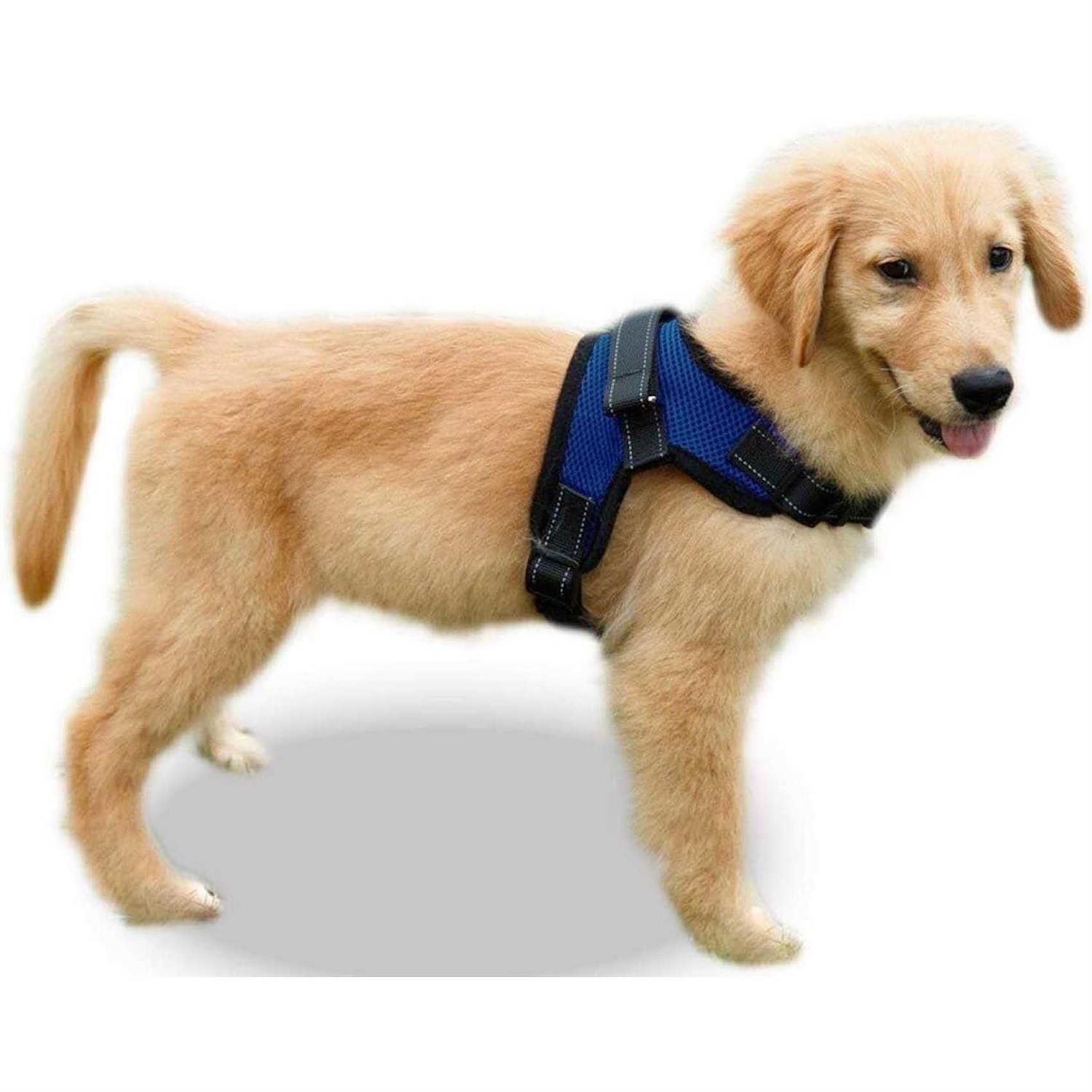 Copatchy No Pull Adjustable Reflective Dog Harness with Handle