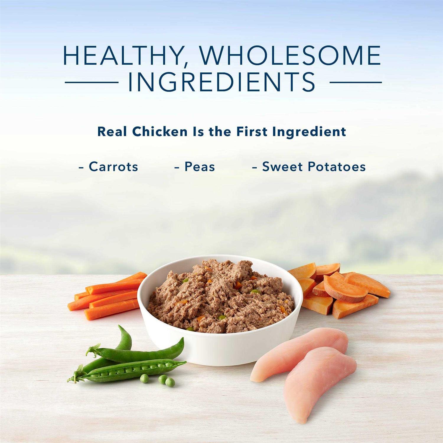 Blue Buffalo Homestyle Recipe Puppy Chicken Dinner Wet Dog Food