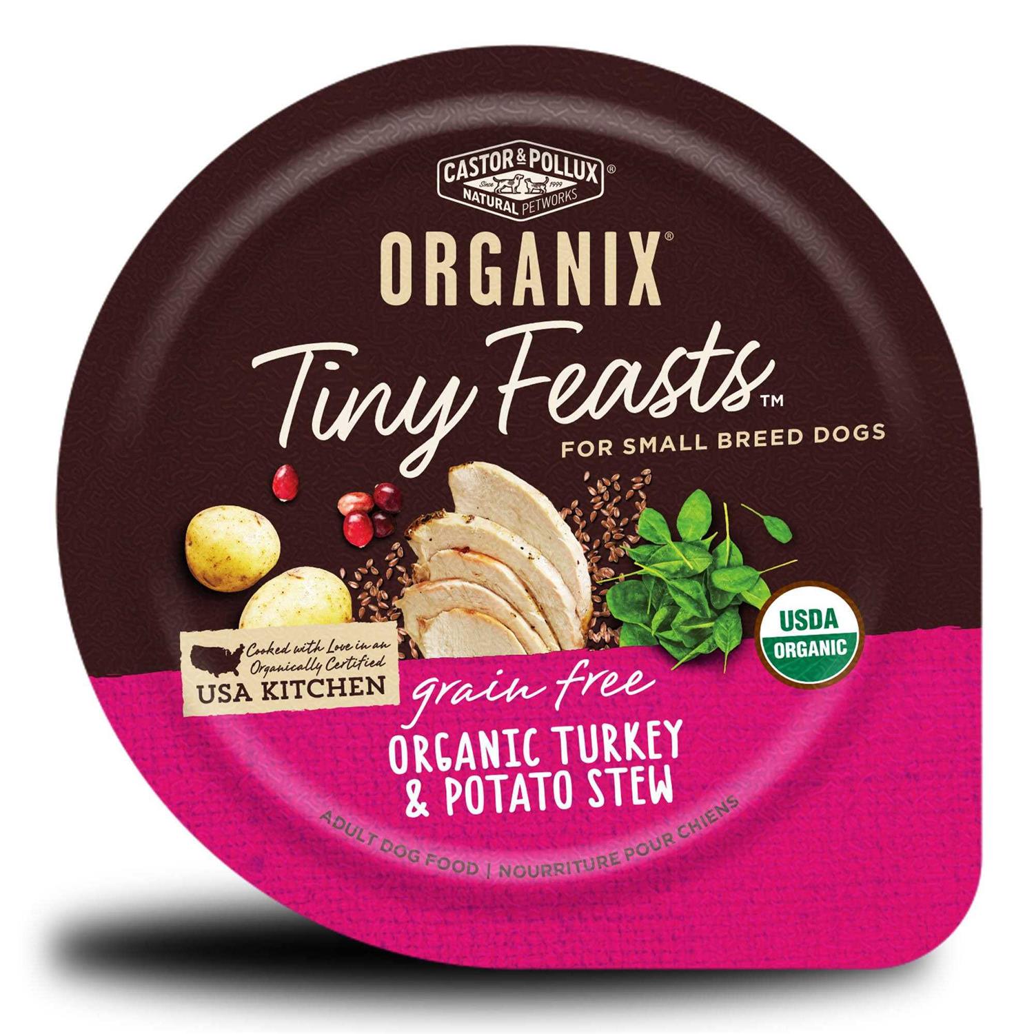 Castor & Pollux Organix Tiny Feasts Organic Turkey