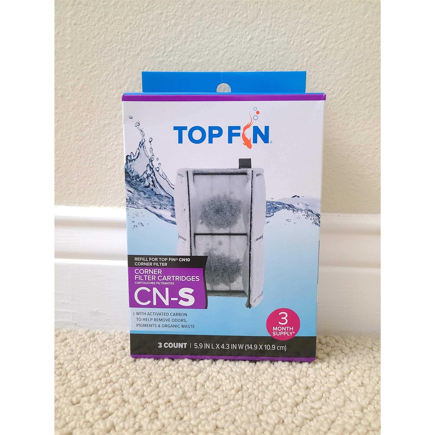 Top Fin CN-S Corner Filter Cartridges