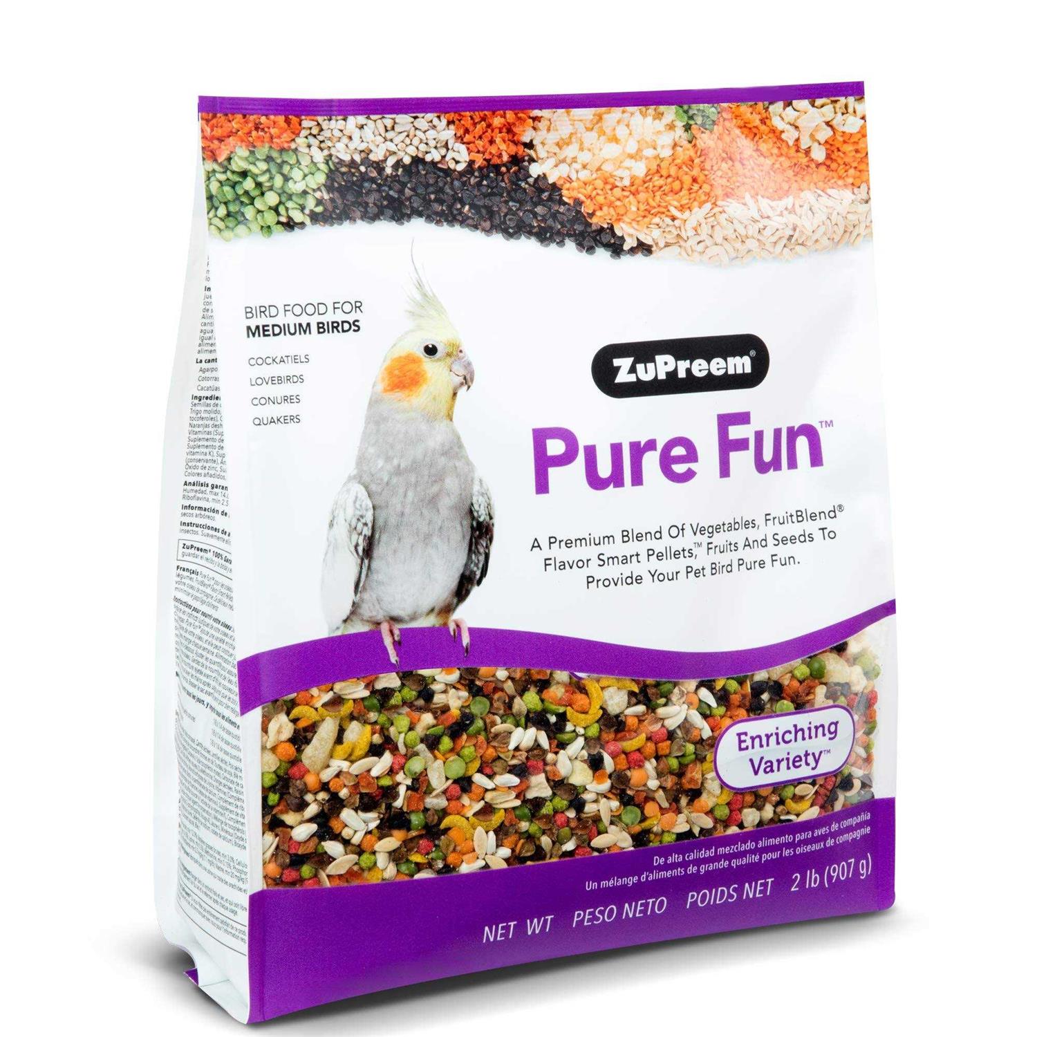 Zupreem Pure Fun Bird Food