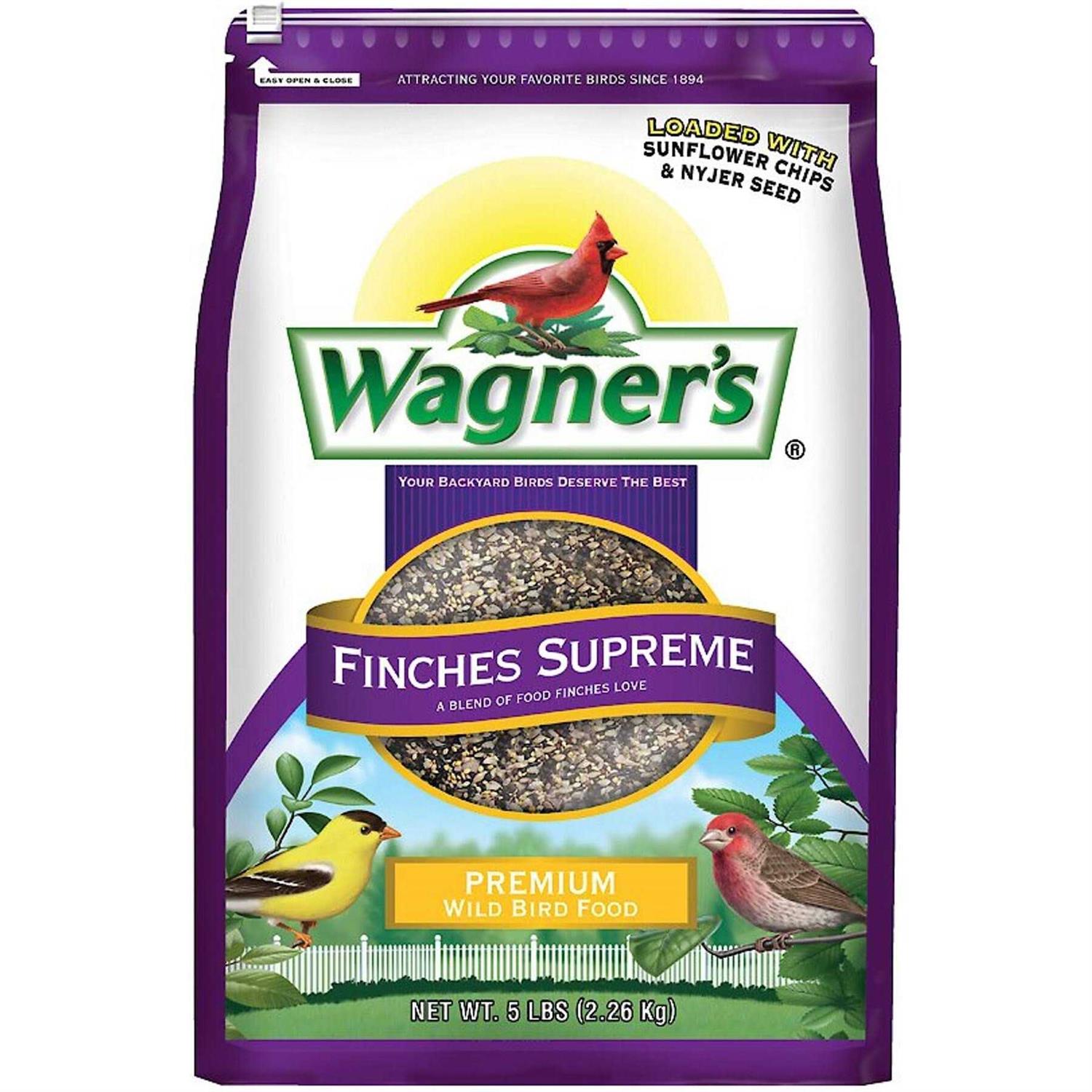 Wagner’s 5 lb. Finches Supreme Wild Bird Food